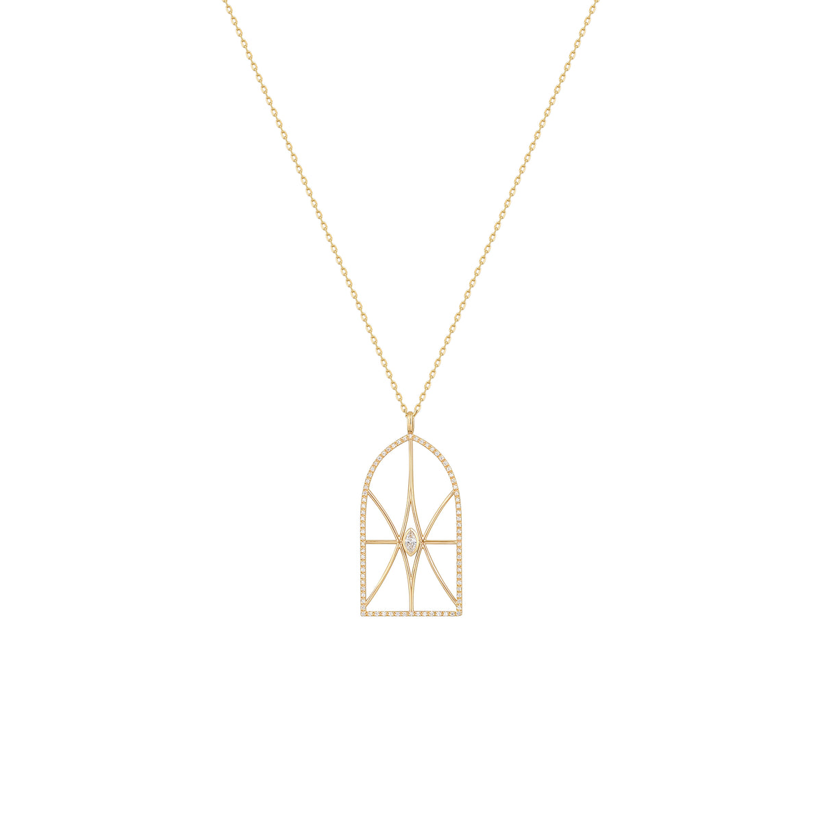 Large Gate of Echoes Pendant