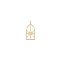 Small Gate of Echoes Pendant